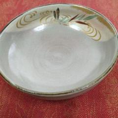 清和窯 原清晃 刷毛目鳴戸写 茶碗