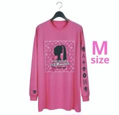 新品］浜崎あゆみ 24周年 ロングスリーブTシャツ(ピンクM
