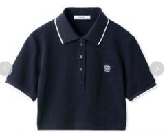 ◎お値下げ◎SNIDEL ポロシャツ ネイビー SNIDEL 【SOLD OUT】＼期間限定10%OFF／SNIDEL スナイデル ポロ