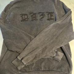 DAZE刺繍グレー長袖スウェット