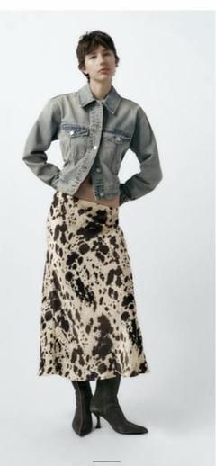 ☆ドイツ発*ZARA*新作*FLOCKEDアニマルプリントデニム☆ m39559224804_1.jpg?1722181193