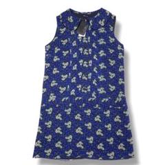 新品タグ付き アナスイ ANNA SUI 高級 シルク 花柄 ワンピース 2