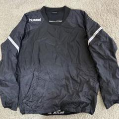 未使用　hummel ピステ・ウィンドブレーカー 黒　150 hummel ヒュンメル ウィンドブレーカー メンズ ピステ