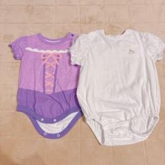 ロンパース　バースデイ　ベビー　80cm ラプンツェル　cottoli