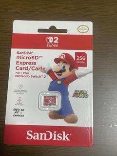NINTENDO SWITCH 2 SANDISK sd カード