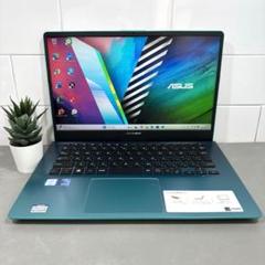 【限定品】ASUSファーマメントグリーン☘8世代i3☘NVMe256+1TB