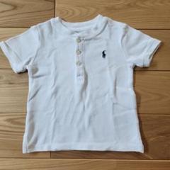 Ralph Lauren ホワイト ポロシャツ 18M