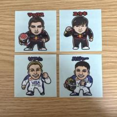 F1 日本GP 非売品ポストカード4枚＋角田裕毅ステッカー Amazon.co.jp: 角田裕毅 f1 日本GP レッドブル ステッカー