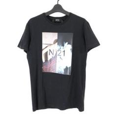 公式の店舗 N°21 ヌメロヴェントゥーノ スプリットフォトプリントT 19SS トップス