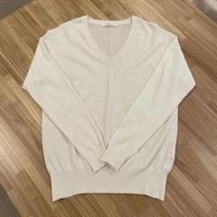 GALERIE VIE(ギャルリーヴィー) コットンシルクVネックプルオーバー