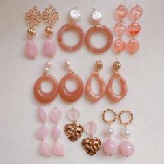 ハンドメイドピアス♡イヤリングセット