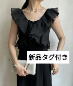 新品タグ付き　pleats tulle dress　S