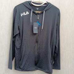 FILA フードつきクールスポーツウェア黒