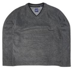 OLD GAP 無地 ブラック ブランク 前V スウェット M 90´s OLD GAP 前Vブランクスウェット ブラック USA製