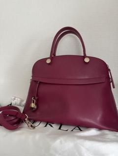 FURLA パイパー　ドームS 未使用新品　ピンク ハンドバッグ fu3536aw010978_1.jpg