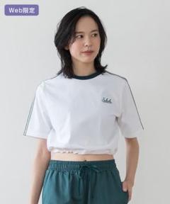 【新品未使用品】SUKALA カップ付きクロップドT M SUKALA】カップ付きクロップドTee(Sサイズ ペールブルー