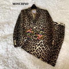 モスキーノチップアンドシック/セットアップ/レオパード/刺繍/花柄