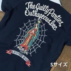 WACKO MARIA ワコマリア 刺繍 半袖シャツ ボーリングシャツ ワコマリア ボーリングシャツ S 黒 WACKO MARIA 半袖 両面刺繍