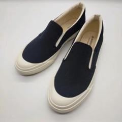 未使用　ムーンスター　スリッポン　スニーカー　黒　25 moonstar