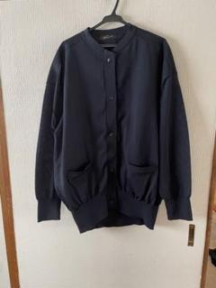 STUNNING LURE ハイツイストニットブルゾン ピンクベージュ