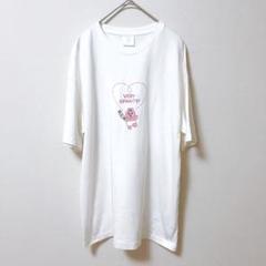 GU ジーユー おぱんちゅうさぎ グラフィックT 半袖 Tシャツ S ホワイトのサムネイル