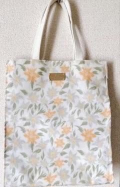 ROOTOTE•LT.ア-キャトル.シボラミネ-ト-A Flowerトートバッグ