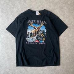 00s BIKE WEEK Y2K バイクウィーク 長袖 プリントTシャツ 00s 