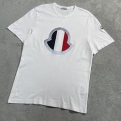 モンクレール　半袖Tシャツ　ホワイト　S