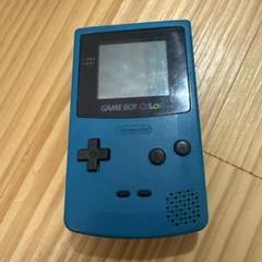 ゲームボーイカラー　本体　青　動作ok