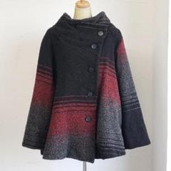 美品 慈雨ジウ リボン 装飾 ベスト ブラック 40 L 大きいサイズ