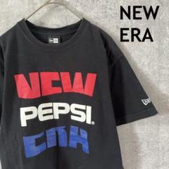 NEW ERA PEPSIコラボ　Tシャツ ブラック　ペプシカラー　Sサイズ