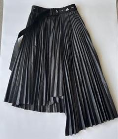 HYKE × adidas ハイク アディダス アシンメトリー プリーツスカート adidas HYKE アディダス×ハイク WRAP SKIRTスカート｜Yahoo