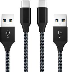 USB Type C ケーブル 1.8m×2個 充電コード