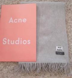 acne studios マフラー ライトグレー 新品