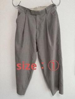 MAATEE&SONS ミリタリースラックス　チェックのサムネイル