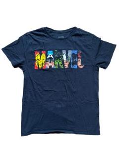 MARVEL アメコミヒーロー Tシャツ Mサイズ ネイビー