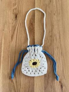 ☆【アルベロベロ】フラワートレーナー？ビーズ刺繍 かぎ針