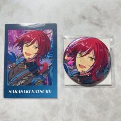 あんスタ プロセカコラボ ホログラム 缶バッジ ぱしゃっつ イベコレ 逆先夏目