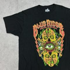 BLUE RIDGE　アメリカ　ロックフェス　2023　Tシャツ　古着　黒　XLのサムネイル