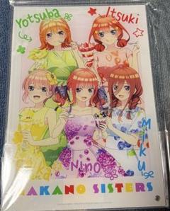 【最終値下げ】 五等分の花嫁　描き下ろし フルーツワンピース A4アクリルパネル