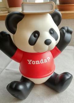 新品未開封 新潮社 YONDA？ フィギュア パンダ ソフビ 企業キャラクター Yonda?Panda 読んだ？パンダの泣き顔フィギュア キャラクター