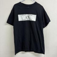 ARMANIEXCHCHANGE Tシャツ　黒　M △27