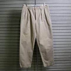 90s ラルフローレン POLO CHINO 2タック W36 USA製 90年代 90s ポロラルフローレン アメリカ製 ツータック カーキ
