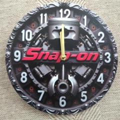 スナップオン缶バッジ型壁掛け時計