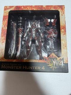 未開封　モンスターハンター4 フル可動アクション　フィギュア　千値練 モンスターハンター4 フル可動アクションフィギュア レウス装備