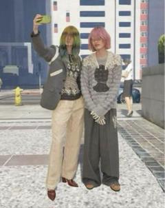 パンツ masu22aw future trousers MASU(エムエーエスユー)のFUTURE WIDE TROUSERS BLACK