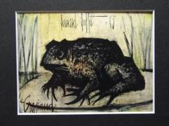 ベルナール・ビュッフェ【LE MUSEUM-Le crapaud】 ベルナール・ビュッフェ【LE MUSEUM-Le crapaud】 - メルカリ
