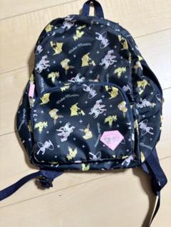 最終値下げ　新品未使用　ポケモンキャラクター柄バックパック イーブイ ボタンのイーブイリュック型ポーチ ｜【公式】ポケモンセンター