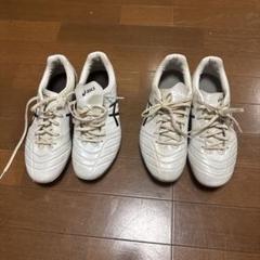 ASICS DS LIGHT サッカーシューズ ホワイト　25cm