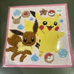 フェイラー　ラブリーコスメ　ポケモン　ピカチュウ　イーヴイ　３枚セット♡ ピカチュウ＆イーブイにコスメをあしらったラブリーなデザイン